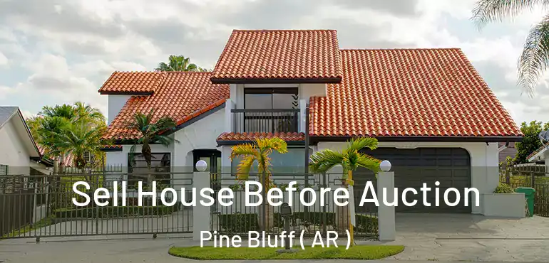  Sell House Before Auction Pine Bluff ( AR )