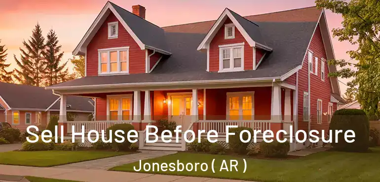  Sell House Before Foreclosure Jonesboro ( AR )