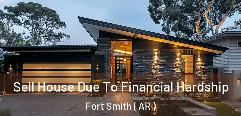  Sell House Due To Financial Hardship Fort Smith ( AR )