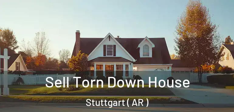  Sell Torn Down House Stuttgart ( AR )