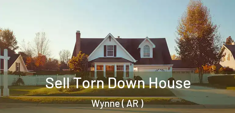  Sell Torn Down House Wynne ( AR )