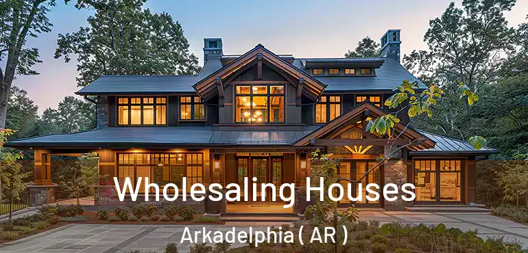  Wholesaling Houses Arkadelphia ( AR )