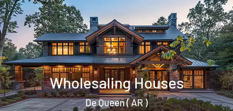  Wholesaling Houses De Queen ( AR )