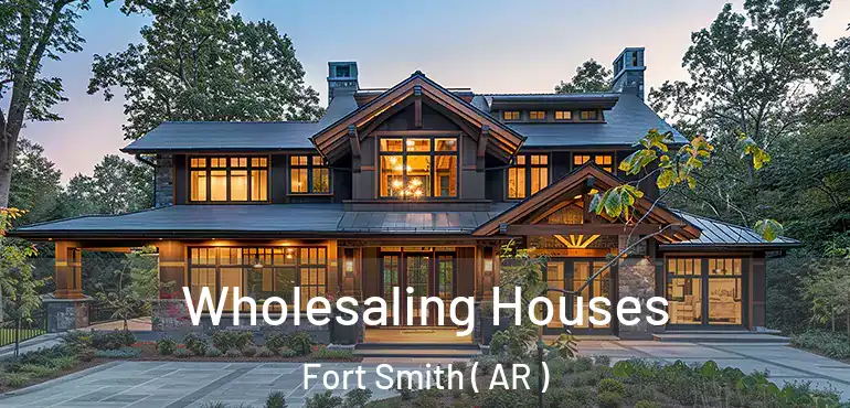  Wholesaling Houses Fort Smith ( AR )