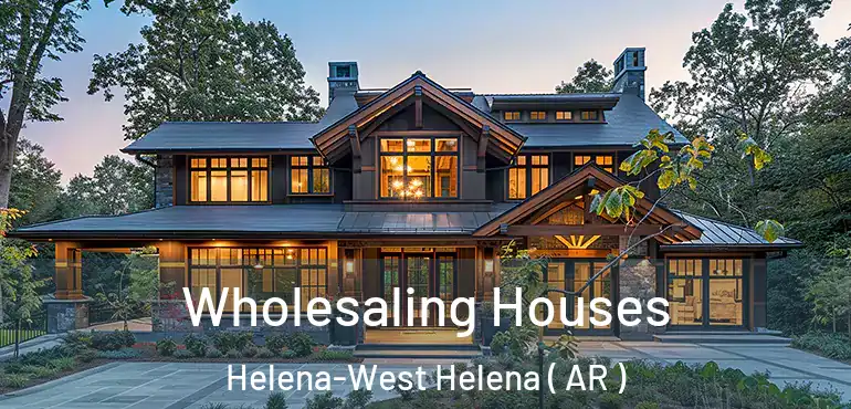  Wholesaling Houses Helena-West Helena ( AR )