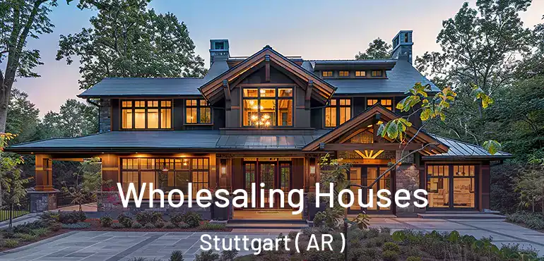  Wholesaling Houses Stuttgart ( AR )